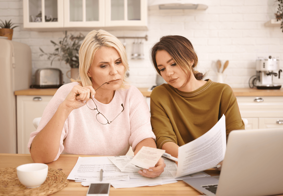 Mom and Daughter Review Medicare Options