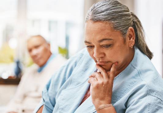 Family caregiver feeling trapped caring for elderly parents