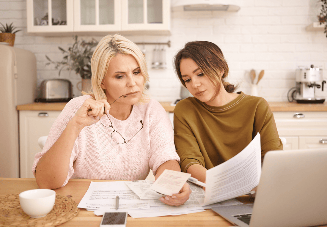 Mom and Daughter Review Medicare Options