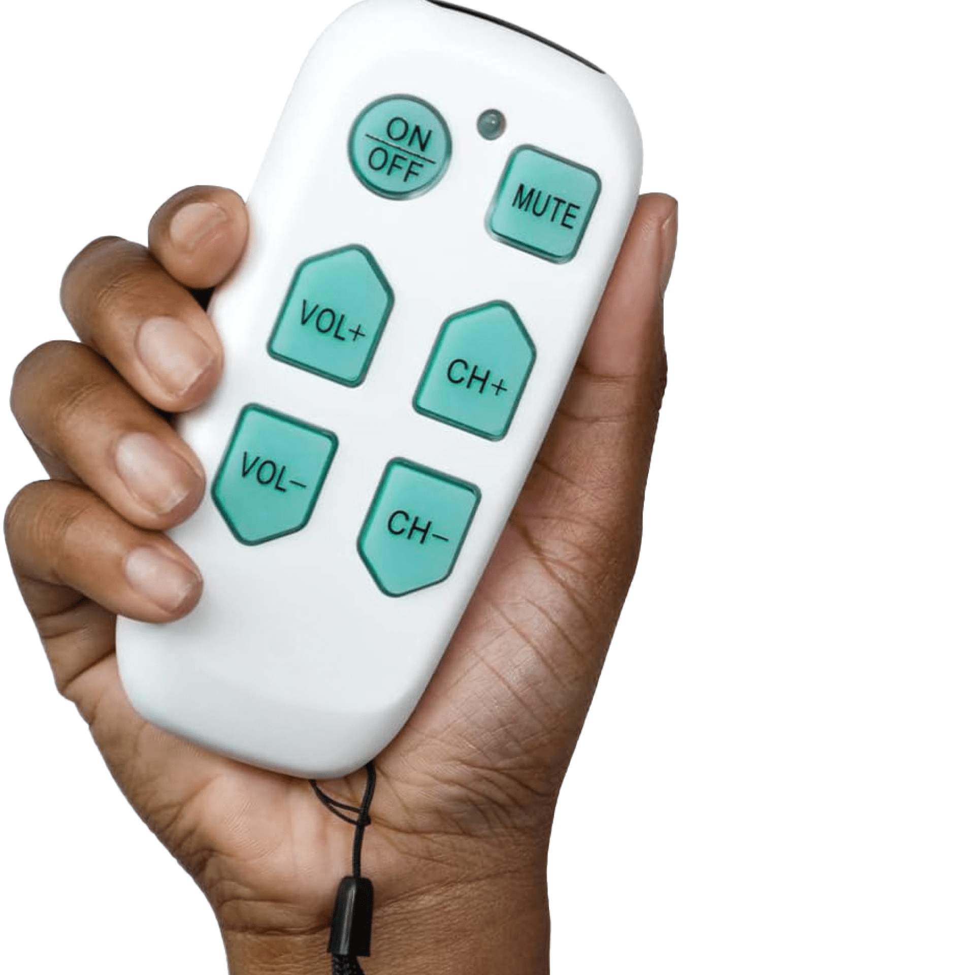 Simple TV Remote for Seniors - Large Buttons – JubileeTV