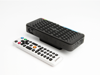 JubileetTV Falcon and remote.