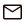 An icon of the back of an envelope representing email.
