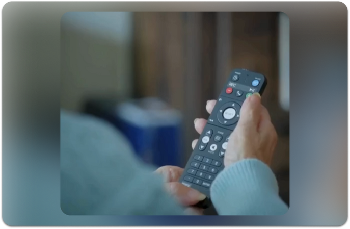 Simple TV Remote for Seniors. Complete Control for You. App, Video ...