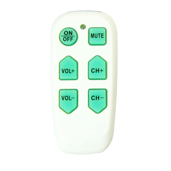 Simple TV Remote for Seniors - Large Buttons – JubileeTV