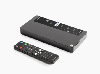JubileeTV Classic console and remote.